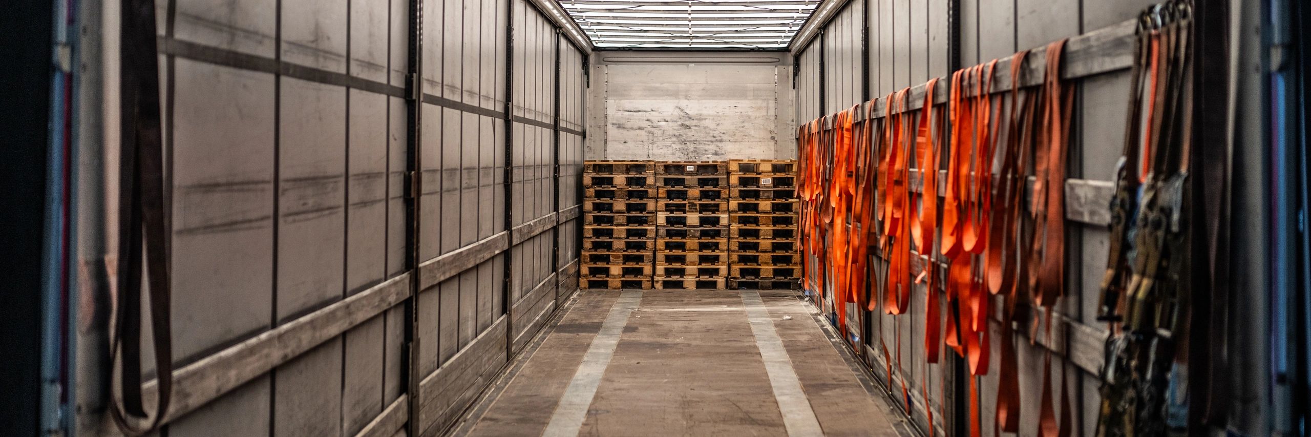 Warehouse storage space ready for inventory